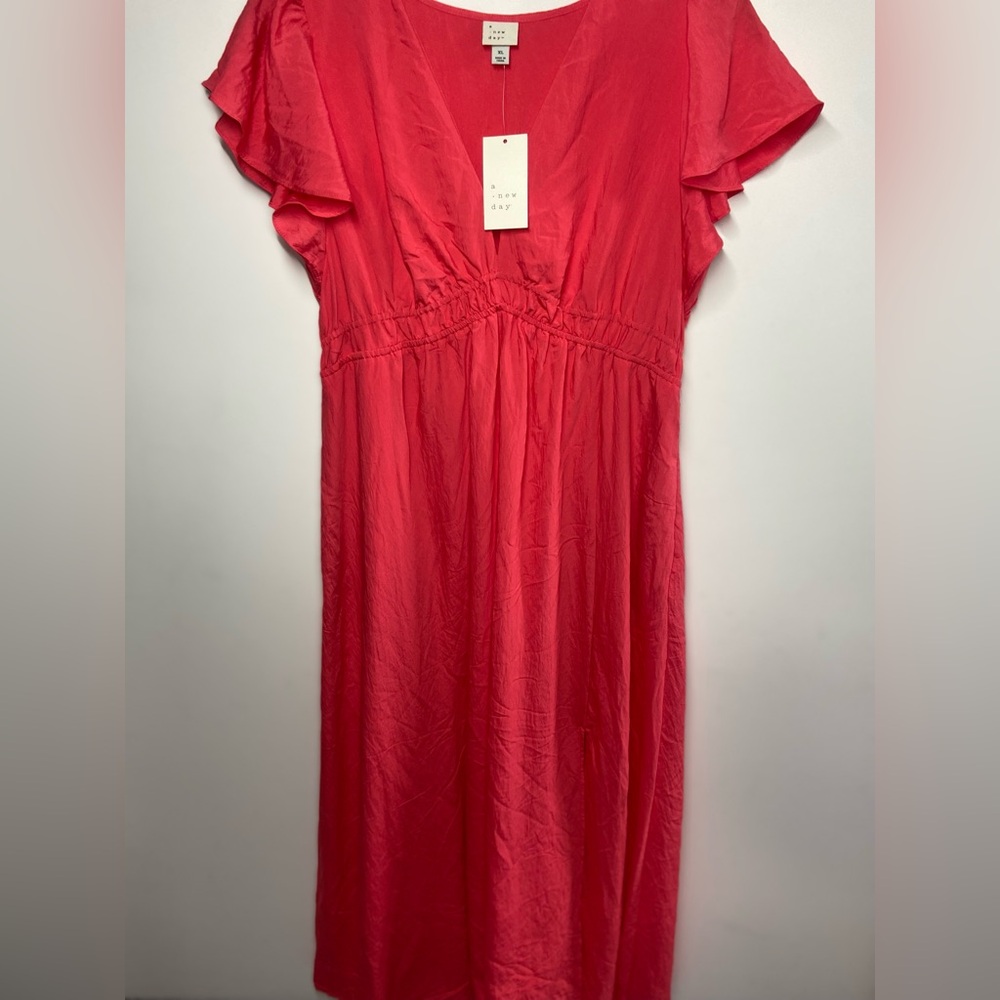 A New Day Vibrant Pink Dress